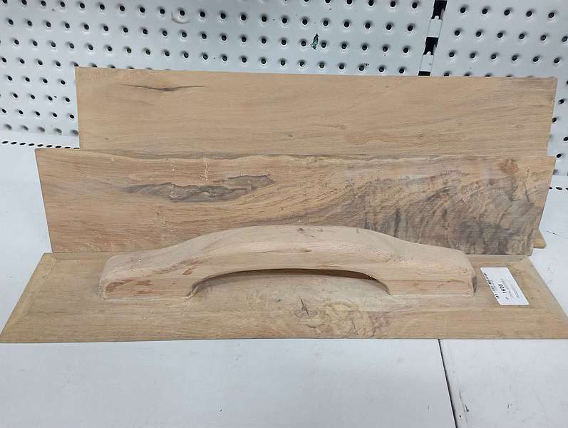 Local wooden float...