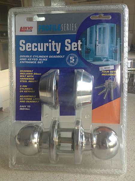 Lane-Security-Entry-Door-Handle-Set-With-Double-Dead-Bolt...