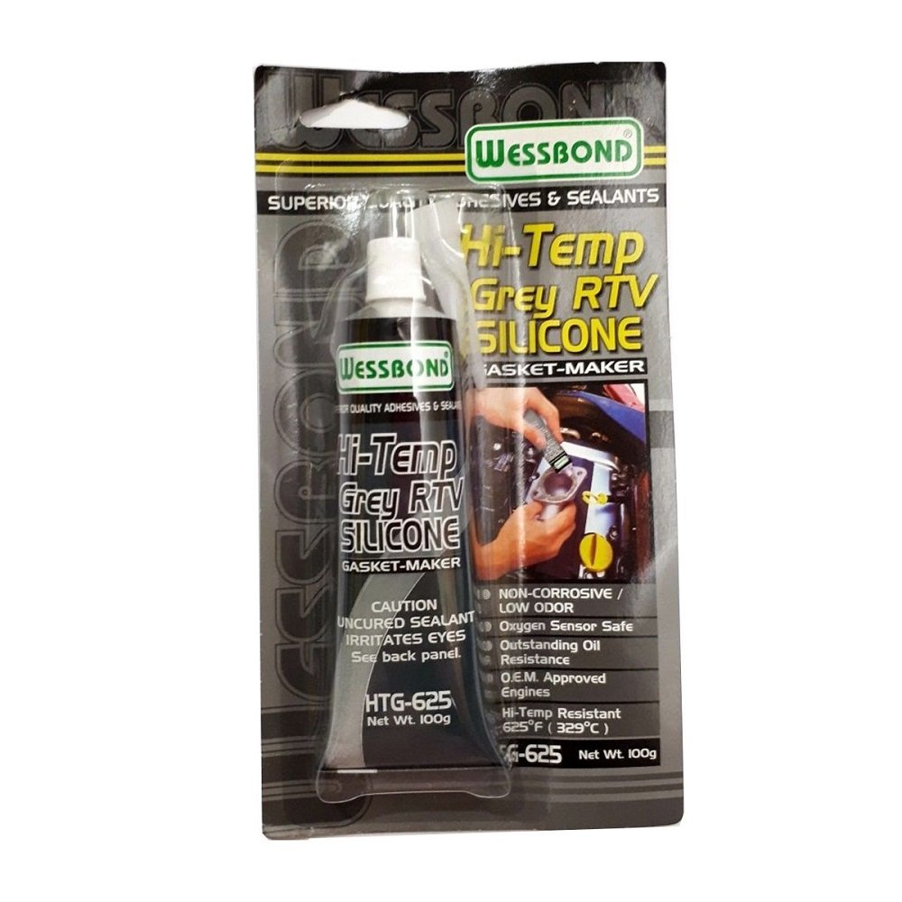 HI-TEMP GREY RTV SILICONE GASKET-MARKER | WESSBOND...