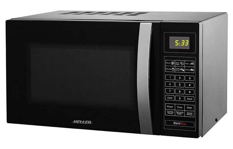 HELLER 25LITRES DIGITAL MICROWAVE OVEN BLACK...