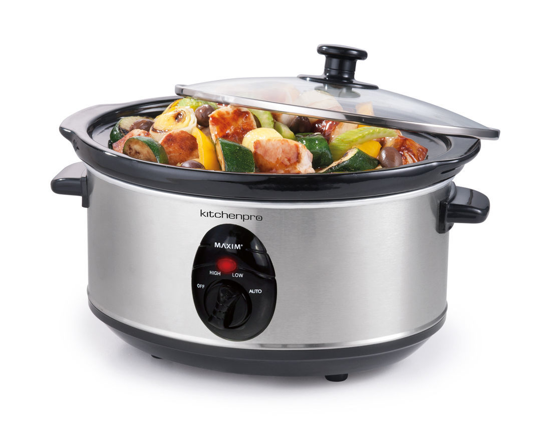 Maxim Stainless Steel Slow Cooker 3.5L...