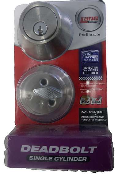 Lane Security DeadBolt Single cylinder...
