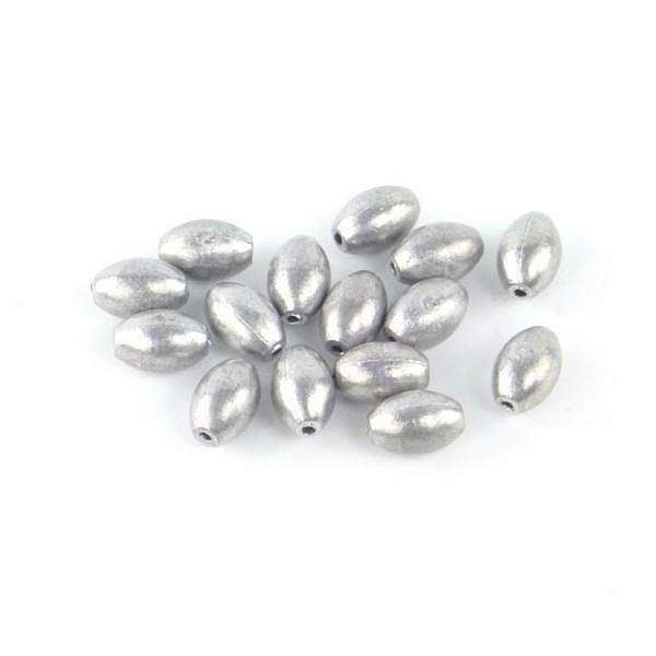 EGG OVAL SINKER SIZE #1/4...