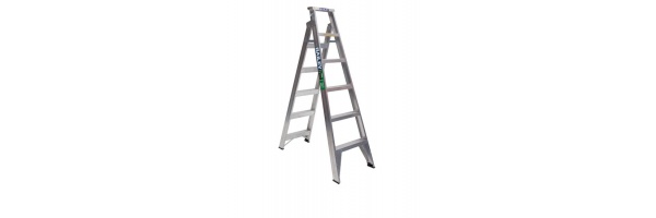 Bailey Trade 150kg Dual Purpose Aluminium Step Ladder (7  12 ) #FS13433