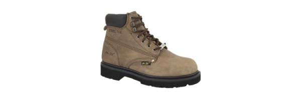 Men s AdTec 1981 Work Boots 6in Steel Toe Brown