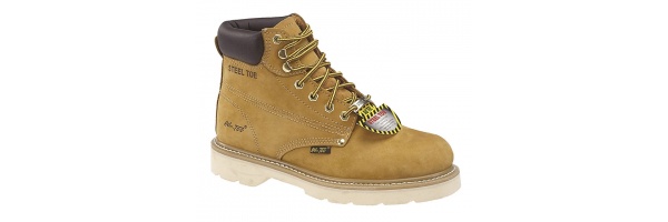 1982 Steel Toe Work Boots With Custom Orthotics