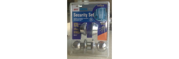  Lane Security Entry Door Handle Set With Double Dead Bolt