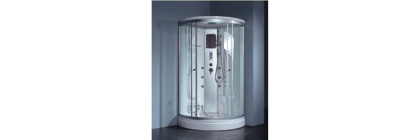 Clear Tempered Glass Shower Enclosure