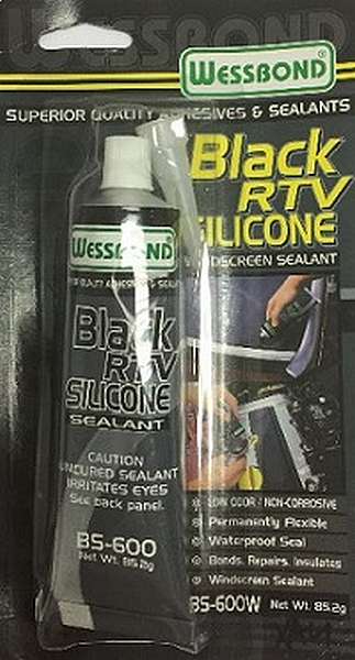 Wessbond BLACK RTV SILICONE...